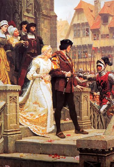 Edmund Blair Leighton Call to Arms oil painting picture